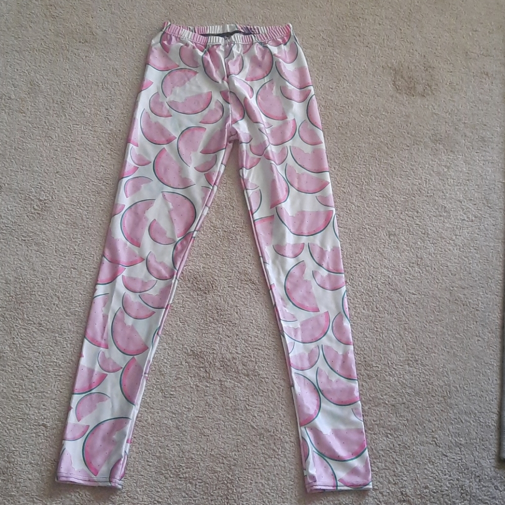 Watermelon leggings